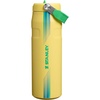 image:imageSTANLEY IceFlow Flip Straw 20 Water Bottle 24 oz  BuiltIn Straw with Larger Opening  Lightweight and Leak Resistant  Insulated Stainless Steel  BPAFree  Team Yellow Green