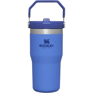 image:imageSTANLEY IceFlow 20 Flip Straw Tumbler with Handle 30 oz  Twist On Lid and Flip Up Straw  Leak Resistant Water Bottle  Insulated Stainless Steel  BPAFree  Team Navy RedIris