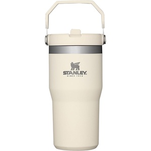 image:imageSTANLEY IceFlow 20 Flip Straw Tumbler with Handle 30 oz  Twist On Lid and Flip Up Straw  Leak Resistant Water Bottle  Insulated Stainless Steel  BPAFree  Team Navy RedCream