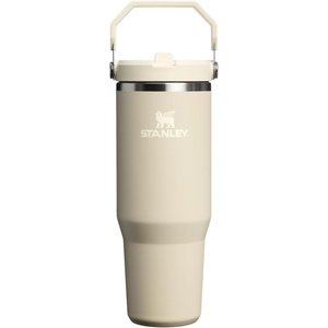 image:imageSTANLEY IceFlow 20 Flip Straw Tumbler with Handle 30 oz  Twist On Lid and Flip Up Straw  Leak Resistant Water Bottle  Insulated Stainless Steel  BPAFree  Team Navy RedToasted Almond