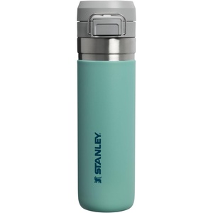 image:imageSTANLEY Quick Flip GO Water Bottle 24 oz  Push Button Lid  Leakproof and Packable for Travel and Sports  Insulated Stainless Steel  BPAFree  Spring Green