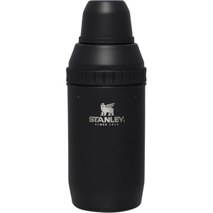 image:imageStanley Happy Hour Cocktail Shaker Set 20 oz  Bartender Kit for Camping and Travel  Cocktail Drink Mixing Set with 2 Cups  Insulated Stainless Steel  BPAFree  Hammertone FrostMatte Black