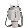 image:imageSTANLEY All Day Quencher Carry All for 40 oz Tumbler with Handle  Crossbody Bag with Phone Holder Pocket Card Sleeve amp Detachable Strap  Water Bottle Carrier Bag  BPAFree  Ash
