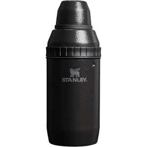 image:imageStanley Happy Hour Cocktail Shaker Set 20 oz  Bartender Kit for Camping and Travel  Cocktail Drink Mixing Set with 2 Cups  Insulated Stainless Steel  BPAFree  Hammertone BlackHammertone Black