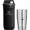 image:imageSTANLEY Adventure PreParty Nesting Shot Glass Set  4 Shot Glasses in Travel Carrying Case  Insulated Stainless Steel  BPAFree  Hammertone Black