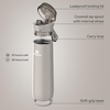 image:imageSTANLEY Flowstate Spring Bottle  Leakproof Water Bottle with Carry Strap amp FlipTop Locking Lid  Insulated Stainless Steel  Fits Most Cup Holders  BPAFree  20 oz  ChampagneCoastal Teal