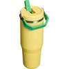 image:imageSTANLEY IceFlow 20 Flip Straw Tumbler with Handle 20 oz  Twist On Lid and Flip Up Straw  Leak Resistant Water Bottle  Insulated Stainless Steel  BPAFree  Stainless Steel AshTeam Yellow Green