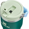 image:imageSTANLEY IceFlow 20 Flip Straw Tumbler with Handle 20 oz  Twist On Lid and Flip Up Straw  Leak Resistant Water Bottle  Insulated Stainless Steel  BPAFree  Stainless Steel AshEmerald Honeydew