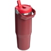 image:imageSTANLEY IceFlow 20 Flip Straw Tumbler with Handle 20 oz  Twist On Lid and Flip Up Straw  Leak Resistant Water Bottle  Insulated Stainless Steel  BPAFree  Stainless Steel AshCranberry