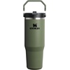 image:imageSTANLEY IceFlow 20 Flip Straw Tumbler with Handle 20 oz  Twist On Lid and Flip Up Straw  Leak Resistant Water Bottle  Insulated Stainless Steel  BPAFree  Stainless Steel AshDried Pine