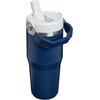 image:imageSTANLEY IceFlow 20 Flip Straw Tumbler with Handle 20 oz  Twist On Lid and Flip Up Straw  Leak Resistant Water Bottle  Insulated Stainless Steel  BPAFree  Stainless Steel AshDark Navy
