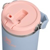 image:imageSTANLEY IceFlow 20 Flip Straw Tumbler with Handle 20 oz  Twist On Lid and Flip Up Straw  Leak Resistant Water Bottle  Insulated Stainless Steel  BPAFree  Stainless Steel AshBlue Dream