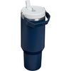 image:imageSTANLEY IceFlow 20 Flip Straw Tumbler with Handle 20 oz  Twist On Lid and Flip Up Straw  Leak Resistant Water Bottle  Insulated Stainless Steel  BPAFree  Stainless Steel AshDark Navy