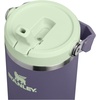 image:imageSTANLEY IceFlow 20 Flip Straw Tumbler with Handle 20 oz  Twist On Lid and Flip Up Straw  Leak Resistant Water Bottle  Insulated Stainless Steel  BPAFree  Stainless Steel AshPurple Umbra
