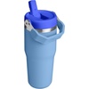image:imageSTANLEY IceFlow 20 Flip Straw Tumbler with Handle 20 oz  Twist On Lid and Flip Up Straw  Leak Resistant Water Bottle  Insulated Stainless Steel  BPAFree  Stainless Steel AshBlue Sky