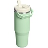 image:imageSTANLEY IceFlow 20 Flip Straw Tumbler with Handle 20 oz  Twist On Lid and Flip Up Straw  Leak Resistant Water Bottle  Insulated Stainless Steel  BPAFree  Stainless Steel AshPistachio