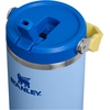 image:imageSTANLEY IceFlow 20 Flip Straw Tumbler with Handle 20 oz  Twist On Lid and Flip Up Straw  Leak Resistant Water Bottle  Insulated Stainless Steel  BPAFree  Stainless Steel AshCornflower Admiral Blue