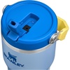 image:imageSTANLEY IceFlow 20 Flip Straw Tumbler with Handle 20 oz  Twist On Lid and Flip Up Straw  Leak Resistant Water Bottle  Insulated Stainless Steel  BPAFree  Stainless Steel AshCornflower Admiral Blue