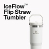 image:imageSTANLEY IceFlow 20 Flip Straw Tumbler with Handle 20 oz  Twist On Lid and Flip Up Straw  Leak Resistant Water Bottle  Insulated Stainless Steel  BPAFree  Stainless Steel AshSunset Spiral