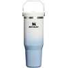 image:imageSTANLEY IceFlow 20 Flip Straw Tumbler with Handle 20 oz  Twist On Lid and Flip Up Straw  Leak Resistant Water Bottle  Insulated Stainless Steel  BPAFree  Stainless Steel AshBlue Dream Gradient