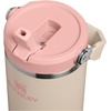 image:imageSTANLEY IceFlow 20 Flip Straw Tumbler with Handle 20 oz  Twist On Lid and Flip Up Straw  Leak Resistant Water Bottle  Insulated Stainless Steel  BPAFree  Stainless Steel AshChampagne