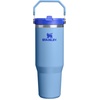 image:imageSTANLEY IceFlow 20 Flip Straw Tumbler with Handle 20 oz  Twist On Lid and Flip Up Straw  Leak Resistant Water Bottle  Insulated Stainless Steel  BPAFree  Stainless Steel AshBlue Sky