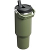 image:imageSTANLEY IceFlow 20 Flip Straw Tumbler with Handle 20 oz  Twist On Lid and Flip Up Straw  Leak Resistant Water Bottle  Insulated Stainless Steel  BPAFree  Stainless Steel AshDried Pine