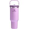 image:imageSTANLEY IceFlow 20 Flip Straw Tumbler with Handle 20 oz  Twist On Lid and Flip Up Straw  Leak Resistant Water Bottle  Insulated Stainless Steel  BPAFree  Stainless Steel AshLilac