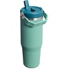 image:imageSTANLEY IceFlow 20 Flip Straw Tumbler with Handle 20 oz  Twist On Lid and Flip Up Straw  Leak Resistant Water Bottle  Insulated Stainless Steel  BPAFree  Stainless Steel AshSpring Green