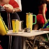 image:imageSTANLEY IceFlow 20 Flip Straw Tumbler with Handle 20 oz  Twist On Lid and Flip Up Straw  Leak Resistant Water Bottle  Insulated Stainless Steel  BPAFree  Stainless Steel AshTeam Yellow Green
