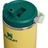 image:imageSTANLEY IceFlow 20 Flip Straw Tumbler with Handle 20 oz  Twist On Lid and Flip Up Straw  Leak Resistant Water Bottle  Insulated Stainless Steel  BPAFree  Stainless Steel AshDaffodil Emerald