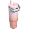 image:imageSTANLEY IceFlow 20 Flip Straw Tumbler with Handle 20 oz  Twist On Lid and Flip Up Straw  Leak Resistant Water Bottle  Insulated Stainless Steel  BPAFree  Stainless Steel AshSorbet Plus