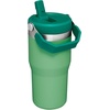 image:imageSTANLEY IceFlow 20 Flip Straw Tumbler with Handle 20 oz  Twist On Lid and Flip Up Straw  Leak Resistant Water Bottle  Insulated Stainless Steel  BPAFree  Stainless Steel AshJade