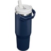 image:imageSTANLEY IceFlow 20 Flip Straw Tumbler with Handle 20 oz  Twist On Lid and Flip Up Straw  Leak Resistant Water Bottle  Insulated Stainless Steel  BPAFree  Stainless Steel AshDark Navy