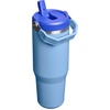image:imageSTANLEY IceFlow 20 Flip Straw Tumbler with Handle 20 oz  Twist On Lid and Flip Up Straw  Leak Resistant Water Bottle  Insulated Stainless Steel  BPAFree  Stainless Steel AshBlue Sky