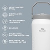 image:imageSTANLEY IceFlow 20 Flip Straw Tumbler with Handle 20 oz  Twist On Lid and Flip Up Straw  Leak Resistant Water Bottle  Insulated Stainless Steel  BPAFree  Stainless Steel AshAlpine