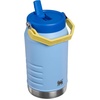 image:imageSTANLEY IceFlow 20 Flip Straw Tumbler with Handle 20 oz  Twist On Lid and Flip Up Straw  Leak Resistant Water Bottle  Insulated Stainless Steel  BPAFree  Stainless Steel AshCornflower Admiral Blue