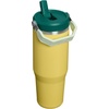 image:imageSTANLEY IceFlow 20 Flip Straw Tumbler with Handle 20 oz  Twist On Lid and Flip Up Straw  Leak Resistant Water Bottle  Insulated Stainless Steel  BPAFree  Stainless Steel AshDaffodil Emerald