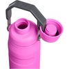 image:imageSTANLEY IceFlow Fast Flow Water Bottle 24 oz  Angled Spout Lid  Lightweight and Leakproof for Travel and Sports  Insulated Stainless Steel  BPAFree  Hot Pink