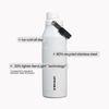 image:imageSTANLEY IceFlow Fast Flow Water Bottle 24 oz  Angled Spout Lid  Lightweight and Leakproof for Travel and Sports  Insulated Stainless Steel  BPAFree  Hot Pink