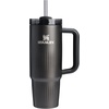 image:imageSTANLEY Quencher H20 Tumbler with Handle and Straw 40 oz  Flowstate 3Position Lid  Cup Holder Compatible for Travel  Insulated Stainless Steel Cup  BPAFree  Blue Dream StoneFluted Black