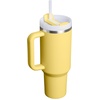 image:imageSTANLEY Quencher H20 Tumbler with Handle and Straw 40 oz  Flowstate 3Position Lid  Cup Holder Compatible for Travel  Insulated Stainless Steel Cup  BPAFree  Blue Dream StoneDaffodil