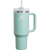 image:imageSTANLEY Quencher H20 Tumbler with Handle and Straw 40 oz  Flowstate 3Position Lid  Cup Holder Compatible for Travel  Insulated Stainless Steel Cup  BPAFree  Blue Dream StoneSeafoam