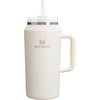 image:imageSTANLEY Quencher H20 Tumbler with Handle and Straw 40 oz  Flowstate 3Position Lid  Cup Holder Compatible for Travel  Insulated Stainless Steel Cup  BPAFree  Blue Dream StoneCream 20