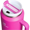 image:imageSTANLEY Quencher H20 Tumbler with Handle and Straw 40 oz  Flowstate 3Position Lid  Cup Holder Compatible for Travel  Insulated Stainless Steel Cup  BPAFree  Blue Dream StoneViolet Blossom