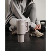 image:imageSTANLEY Quencher H20 Tumbler with Handle and Straw 40 oz  Flowstate 3Position Lid  Cup Holder Compatible for Travel  Insulated Stainless Steel Cup  BPAFree  Blue Dream StoneAsh
