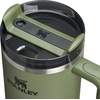 image:imageSTANLEY Quencher H20 Tumbler with Handle and Straw 40 oz  Flowstate 3Position Lid  Cup Holder Compatible for Travel  Insulated Stainless Steel Cup  BPAFree  Blue Dream StoneDried Pine