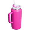 image:imageSTANLEY Quencher H20 Tumbler with Handle and Straw 40 oz  Flowstate 3Position Lid  Cup Holder Compatible for Travel  Insulated Stainless Steel Cup  BPAFree  Blue Dream StoneViolet Blossom