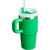 image:imageSTANLEY Quencher H20 Tumbler with Handle and Straw 40 oz  Flowstate 3Position Lid  Cup Holder Compatible for Travel  Insulated Stainless Steel Cup  BPAFree  Blue Dream StoneMeadow