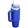 image:imageSTANLEY Quencher H20 Tumbler with Handle and Straw 40 oz  Flowstate 3Position Lid  Cup Holder Compatible for Travel  Insulated Stainless Steel Cup  BPAFree  Blue Dream StoneCobalt